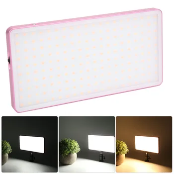 

Portable Aluminium Alloy LED Fill Light for Phone Camera Photography Shooting Color Temperature 3200-5600K LED Fill Light