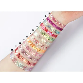 

Newly Glitter Eyeshadow Sequins Diamond Shimmer Eye Shadow Face Body Party Makeup Tools CTN88