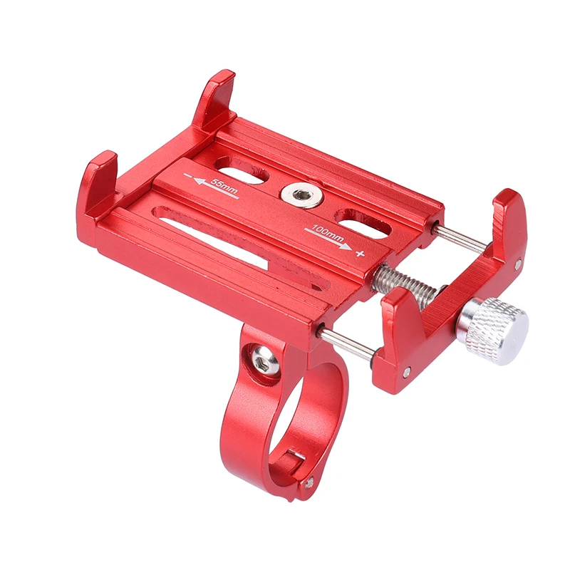 YPAY Mountain Bicycle Phone Holder Bike Handlebar Clip Stand For iPhone Samsung S9 Adjustable Mobile Phone GPS Mount Bracket