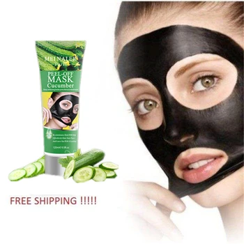 

Cucumber Skin Macula Purifying Blackhead Remover Face Nose Mask Deep Cleansing Pore Black Mask Acne Pimples Treatments Skin Car