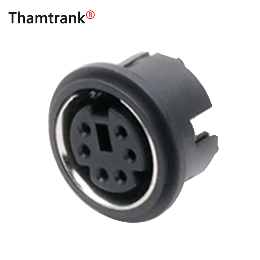 10PCS Mini DIN 6Pins PS2 Jacks DIN S Terminal Connectors PS2 6P Socket