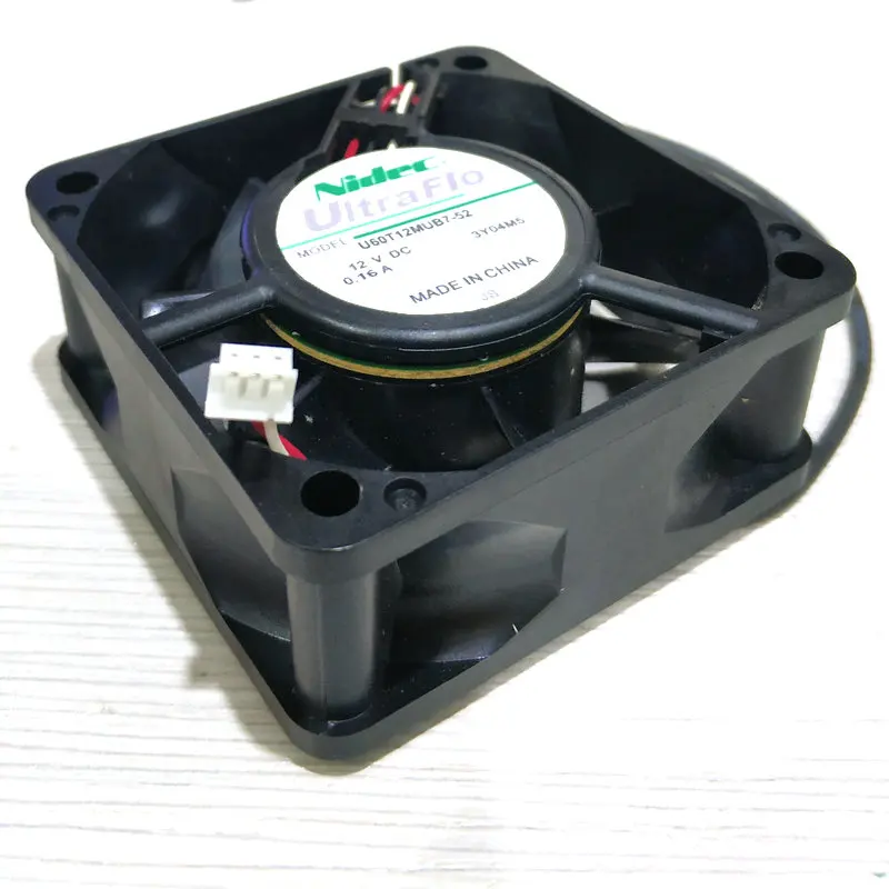 Nidec 6025 12v 0.16a U60T12MUB7-52 U60T12MUB7-53 3 линии охлаждающего вентилятора компьютера