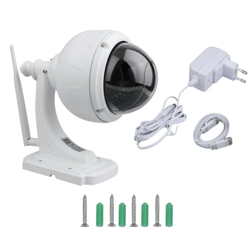 

1080P 2 Mega Wireless Monitor Security Camera Pixel PTZ HD IP Camera Night Vision Outdoor Dome Camera SD17W