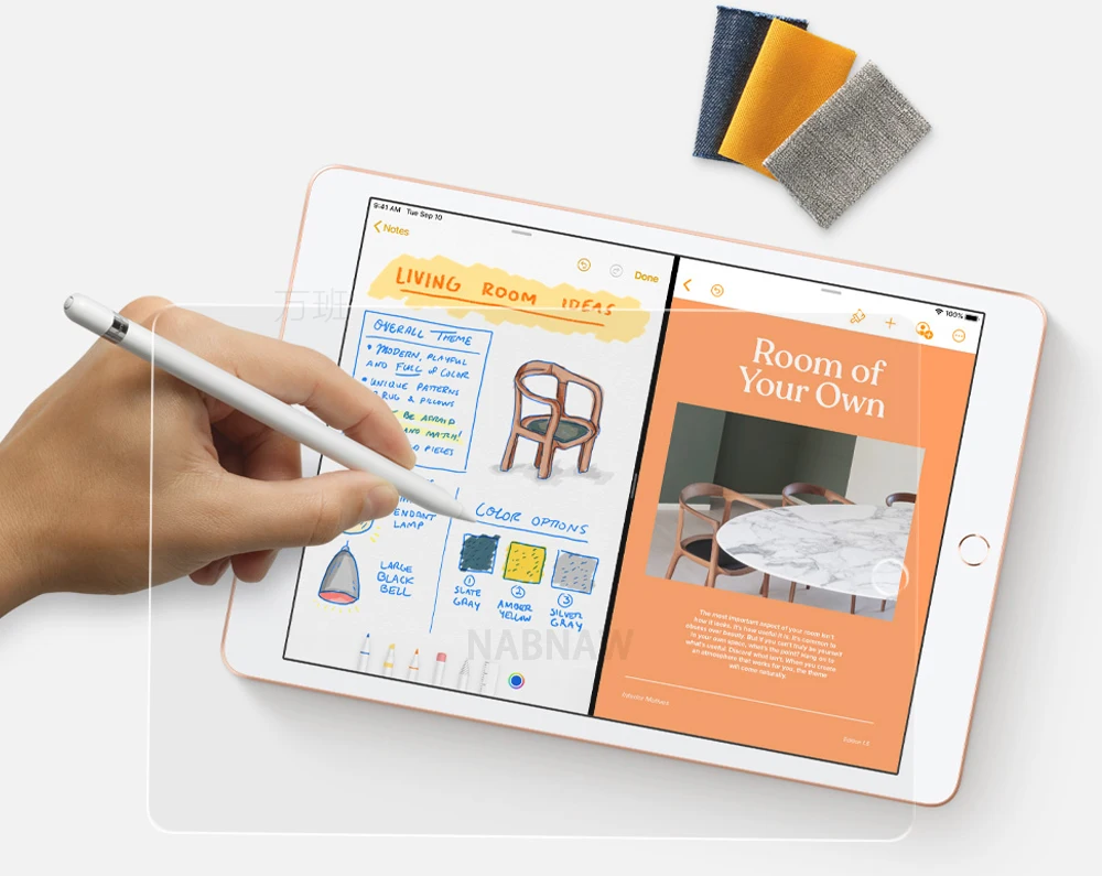 2.5D ультра прозрачное закаленное стекло протектор экрана для нового ipad 10,2 дюймов масляное покрытие Защита от царапин для Apple ipad