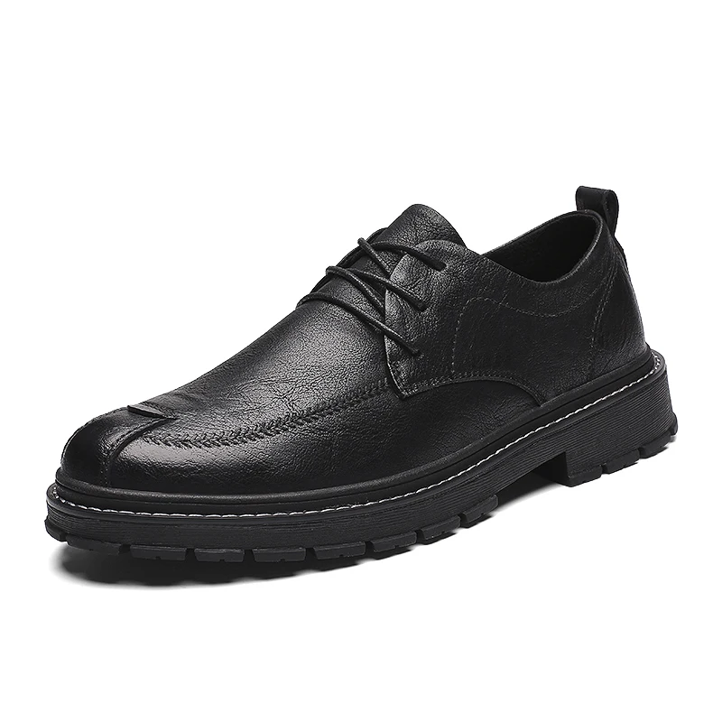 Роскошная брендовая мужская обувь для вождения; коллекция года; мужские лоферы из натуральной кожи; модная обувь ручной работы; Zapatos De Hombre; мокасины; обувь на плоской подошве - Цвет: Черный