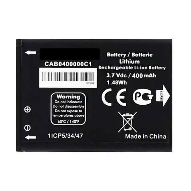 Аккумулятор CAB0400000C1/CAB0400011C1 для Alcatel (OT-1035D/OT-1016D/OT-1052D) | Мобильные телефоны и
