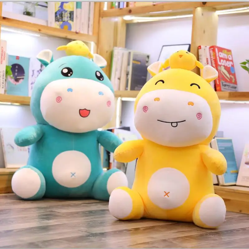 

Hippo Shape Pillow Cushion Plush Doll Children Cute Toy Stuffed Animals ies Toys Kawaii Soft ie for AP