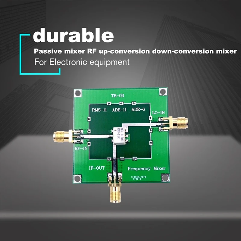 RMS 11 5 1900MHz RF Radio Frequency Up and Down Frequency Conversion Passive Mixer Module