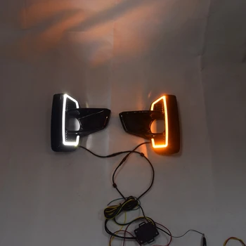 

LED DRL Daytime Running Light Fog Lamp 12V Car Running Lights for Toyota Hilux Revo Rocco