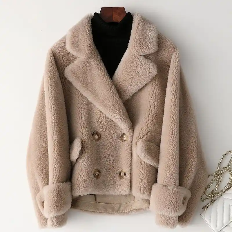 jaqueta feminina de camurça