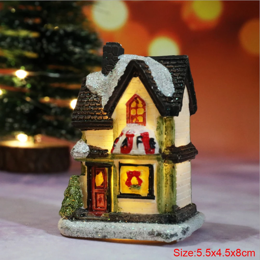 (🎅Hot Sale Now🎄) Christmas Small House Led Decoration