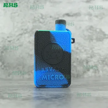 

2pcs 2019 New~RHS Silicone Case Cover Sleeve for ASVAPE MICRO Mod Kit 1100mAh 7 colors for choice free shipping