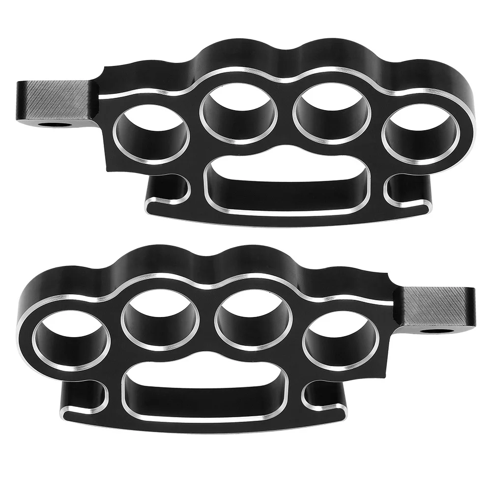 Универсальные хромированные опорные подножки на кулачках для Harley v-rod Sportster XL Dyna Softail control подножки
