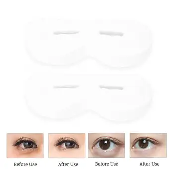 

eye Mask 200Pcs Disposable Cotton Eye Mask Paper DIY Ultra-Thin Eye Mask Sheet Eye Care Tool hydrogel mask