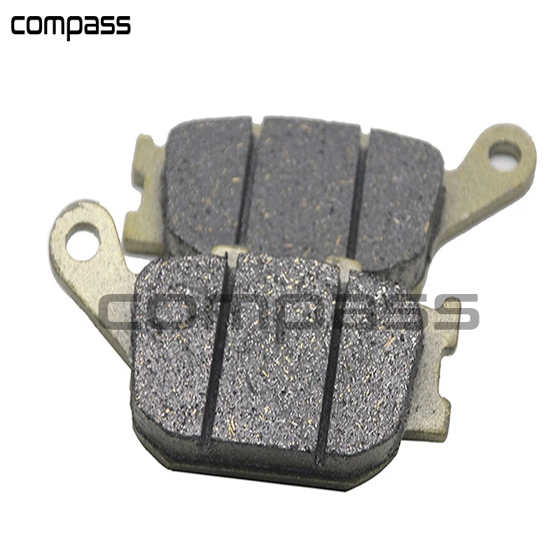1 пара заднего запчасти для мотоцикла тормозные накладки Kawasaki Z750 Z1000 Honda CB400 CB500 C600