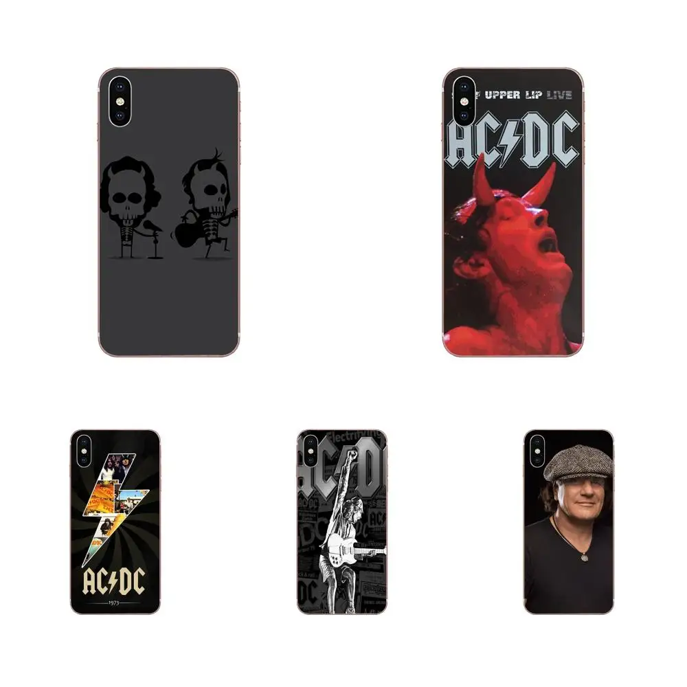 Мода Ac Dc плакат ACDC Музыка для Galaxy Alpha Note 10 Pro A10 A20 A20E A30 A40 A50 A60 A70 A80 A90 M10 M20 M30