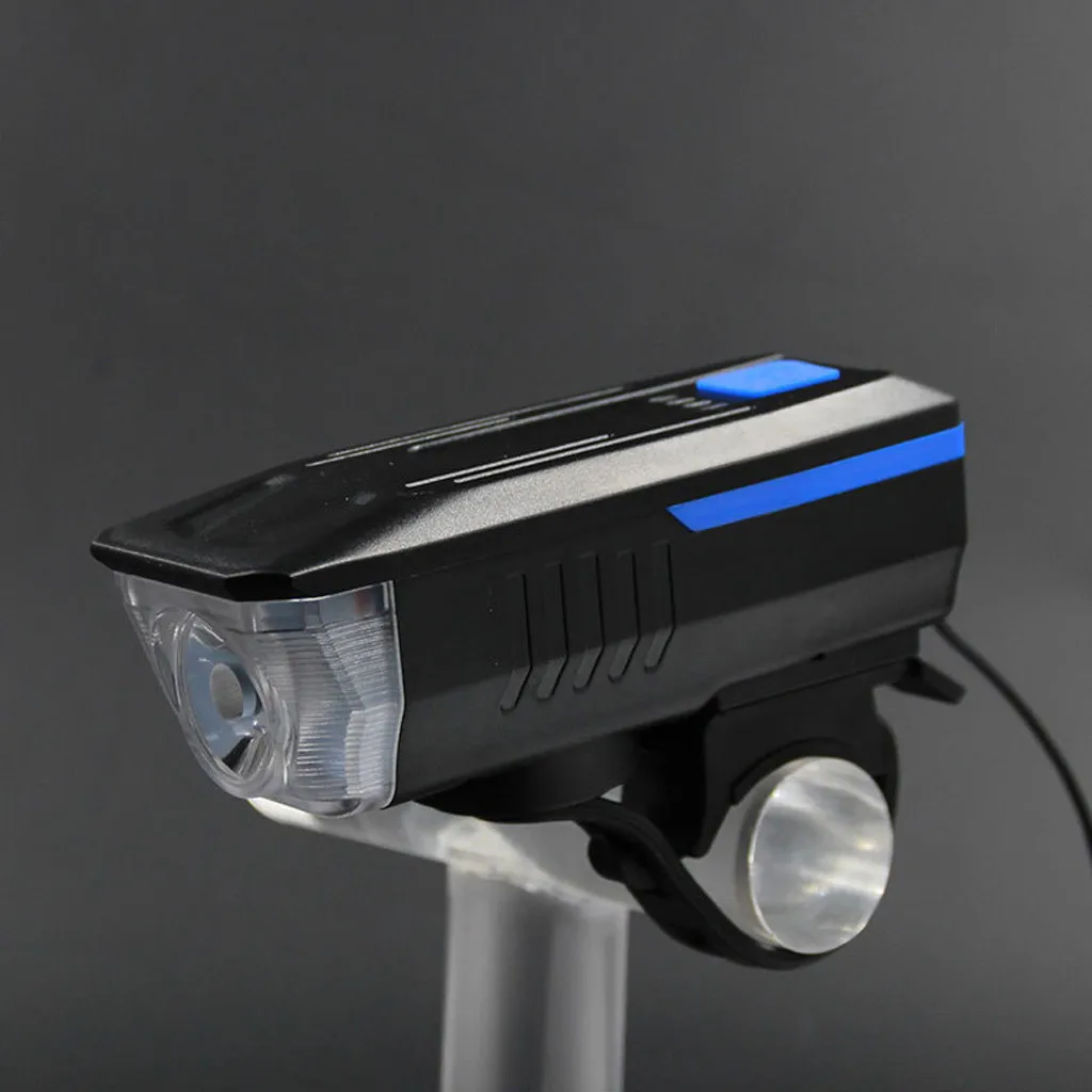 Водонепроницаемый светодиодный фонарь для велосипеда передняя фара+ задний отражатель комплект - Цвет: 1