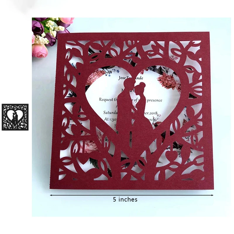 

Couple Wedding Dies Scrapbooking Metal Steel Cutting Dies New 2019 Stencils for Making DIY album Paper Cards Embossing Dies