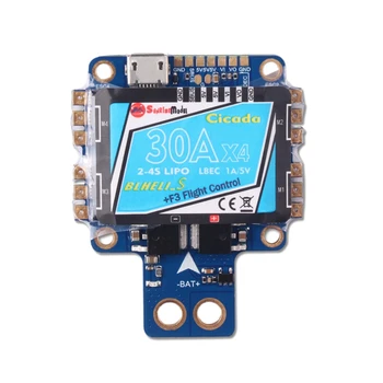 

HOT-F3S 30A BL S 4 in 1 ESC 5V BEC with F3 Flight Controller AIO OSD BEC Current Sensor