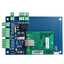 Professional Wiegand 26 Bit Tcp Ip Network Access Control Board With Software For 1 Door 2 Reader