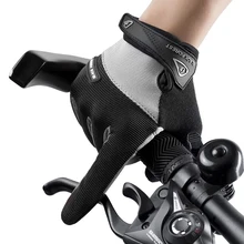 Осенняя велосипедная перчатка, полный палец, сенсорный экран, лайкра, для езды, гоночная, Шоссейная, велосипедная перчатка, ветрозащитная, MTB, для спорта, кемпинга, велосипедная перчатка для мужчин