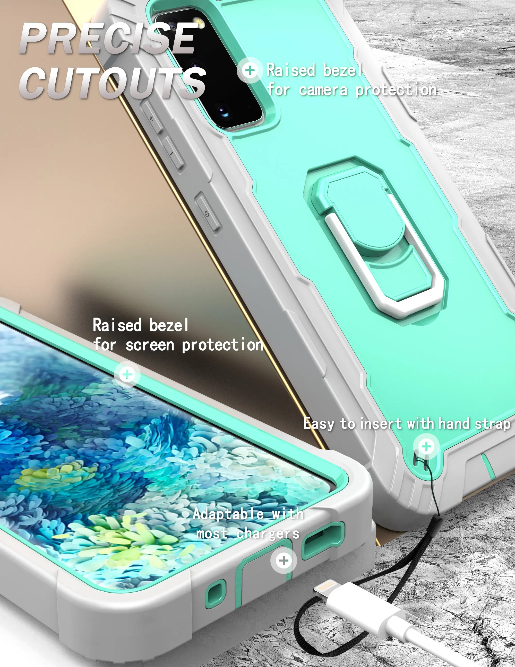 Phone Case S20 Plus Military Case For Samsung Galaxy S20 FE 5G