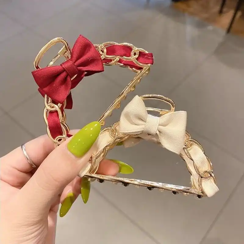 Xwen 21春夏新柄日本弓ヘアピン女性のヘアアクセサリー3色oh8004 レディースヘアアクセサリー Aliexpress