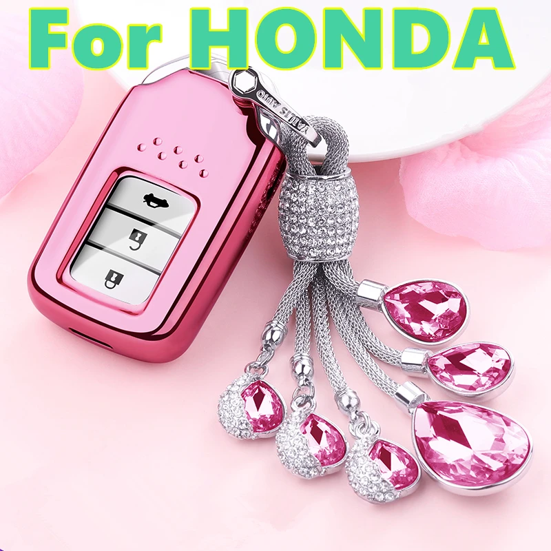 Для HONDA ACCORD 10th CIVIC crider XRV avancier CRV vezel jade набор ключей для автомобиля ключ сумка подарок украшение автомобиля аксессуары