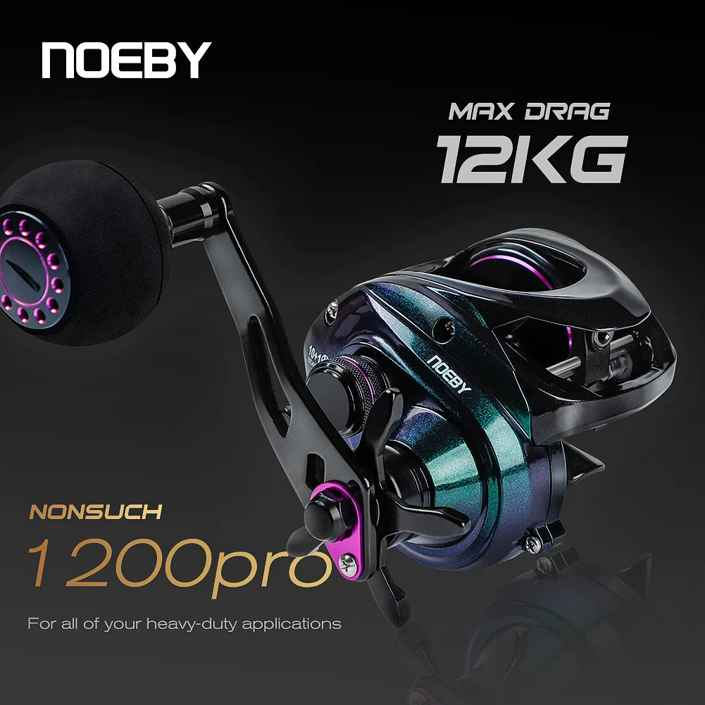 Катушка рыболовная Noeby 1200 Pro 10 + 1 подшипников макс. 12 кг | Спорт и развлечения
