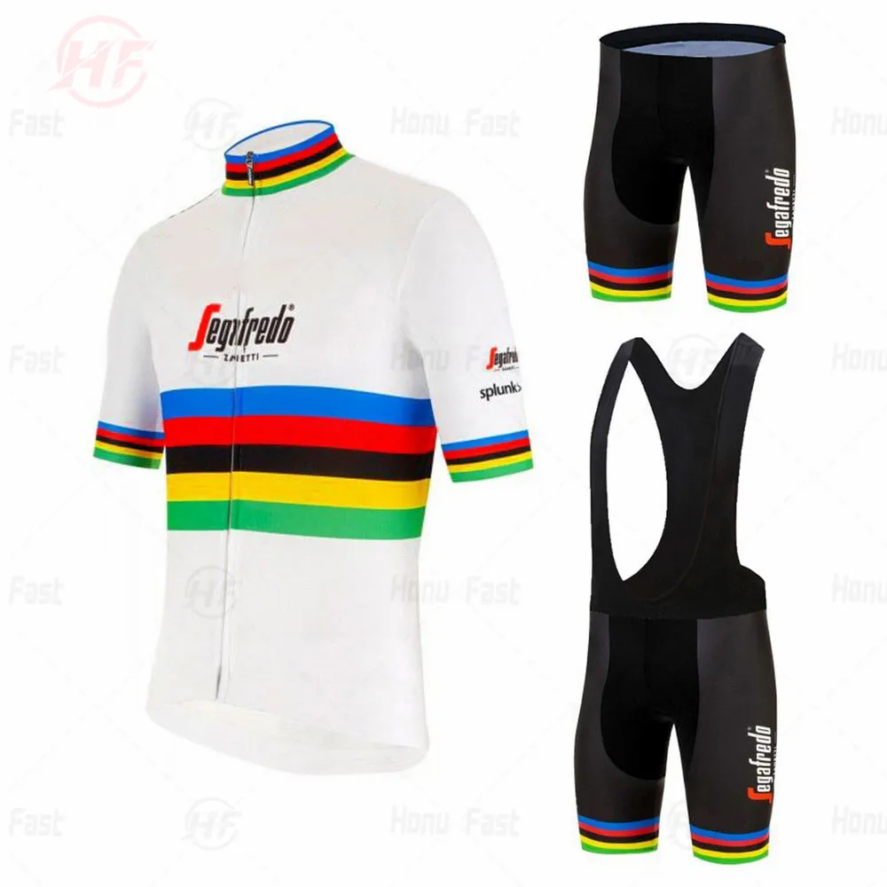 Джерси для велоспорта 2020 SEGAFREDO pro team мужчин набор одежда гоночного велосипеда