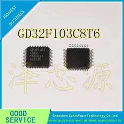 10 шт./лот GD32F103C8T6 GD32F103 C8T6 LQFP48 новый оригинальный совместимы STM32F103C8T6