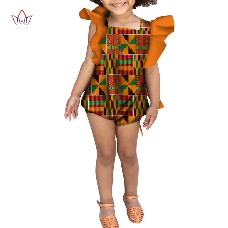 Africain Vetements Pour Enfants Dashiki Traditionnel Coton Tissu Correspondant Afrique Imprimer Enfants Ete Combinaison Brw Wyt174 Aliexpress