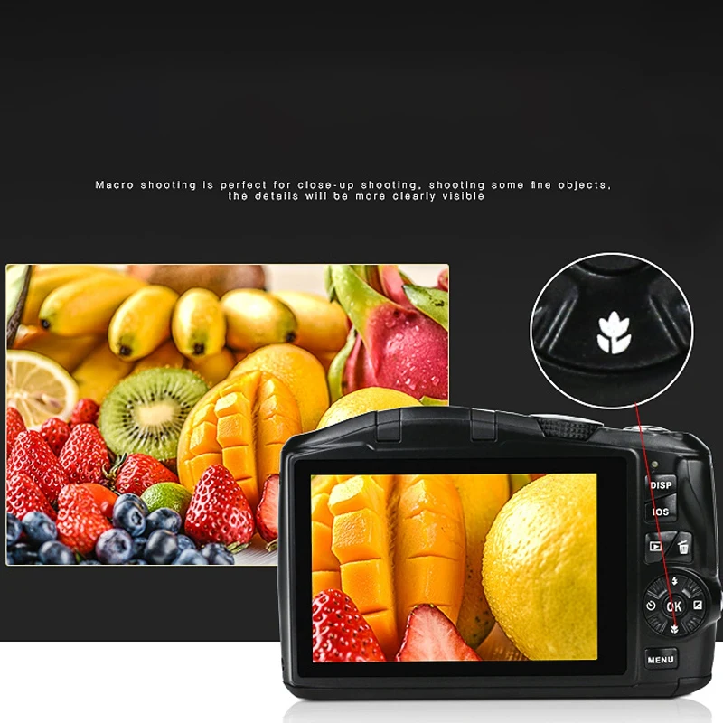 Digital Camera 3.5 Inch Display HD Digital Camera 24MP Single Optical Zoom Digital Camera