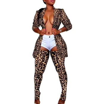 

NEW Camo Leopard Two Piece Set Women Rave Festival Top Pant Fall 2 Piece Matching Sets Sexy Birthday Club Outfits Plus Size 3XL