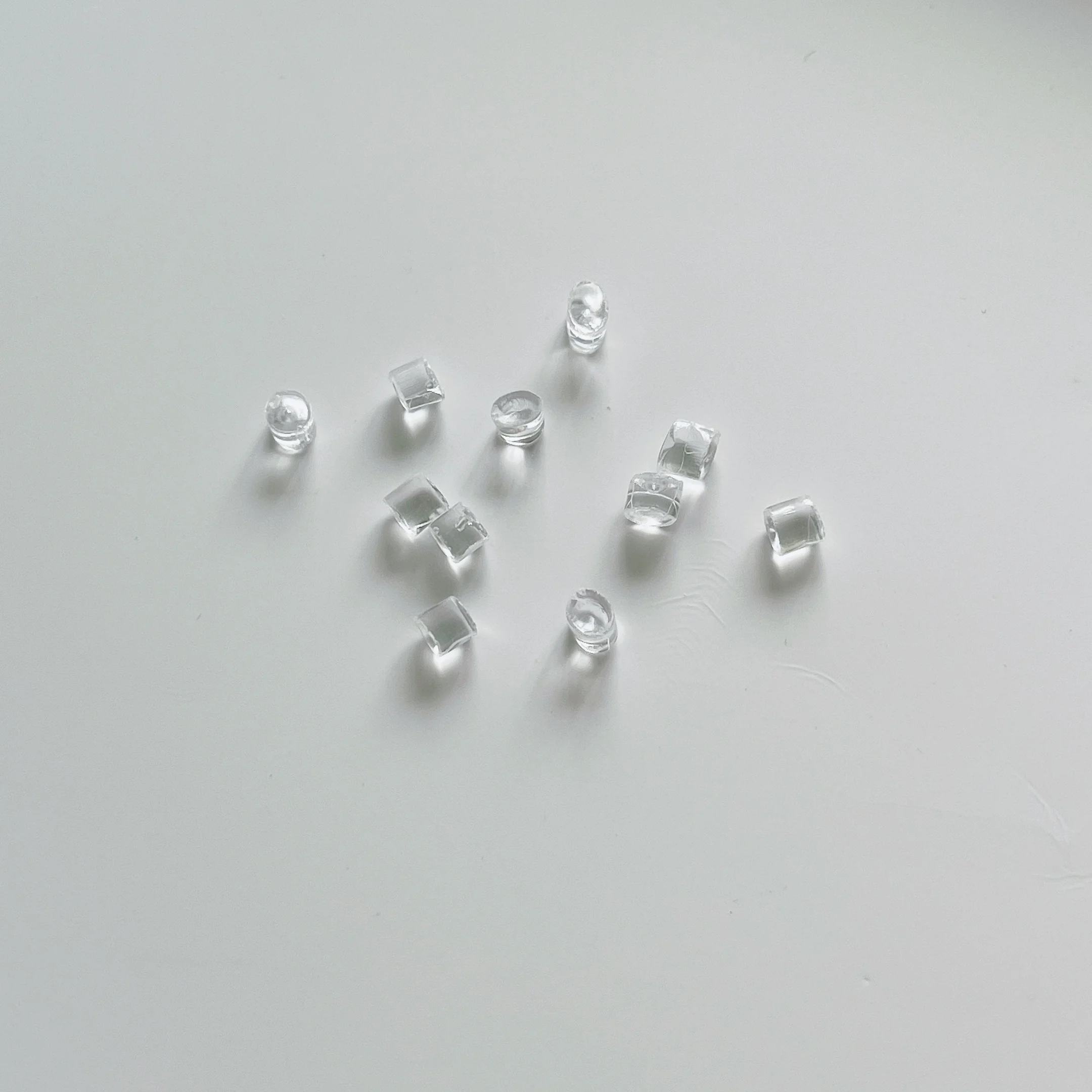 100g Fake Ice Cube Plastic Ice Model For DIY Slime Beer Drinks Decorations