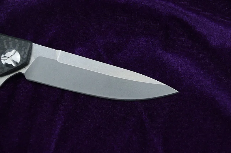 LEMIFSHE ZT0454 Dmitry складной нож D2 лезвие TC4 титановая CF ручка наружные походные охотничьи карманные Фруктовые Ножи EDC инструменты