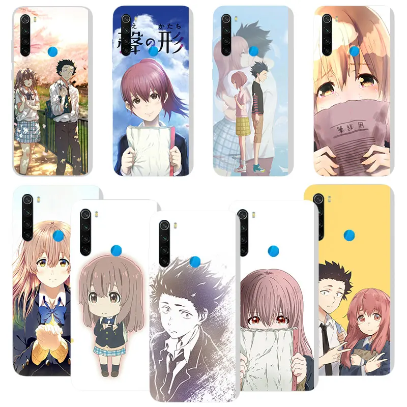 Silicone cases For Xiaomi Redmi k20 S2 7A 6A 5A 4A case for redmi 4 6 pro 5 plus Koe No Katachi |
