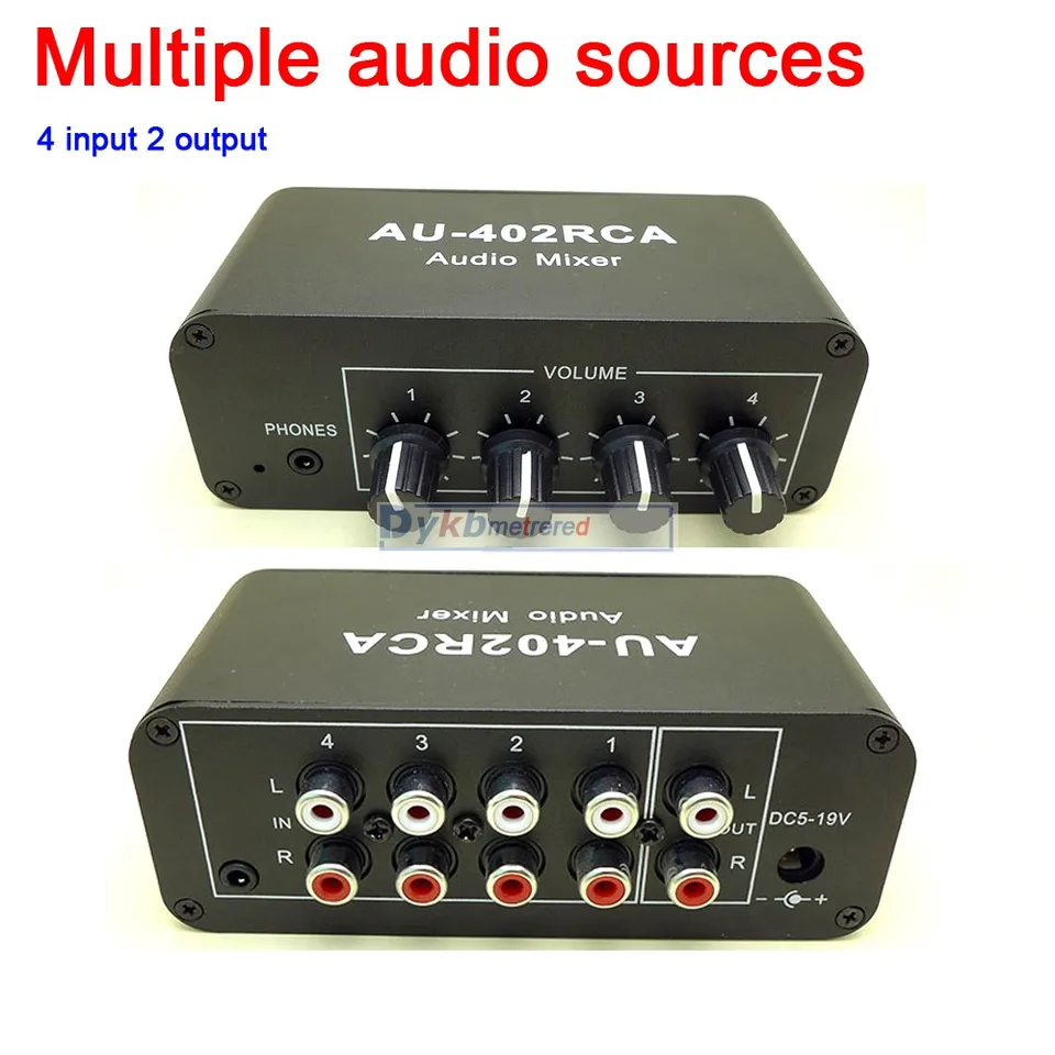 Headphone Mixer Multiple Inputs fasrcanna