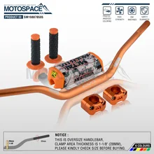 Руль для Pro Taper Pack Bar 1-1/" Классическая дверная ручка бар колодки ручки Pit Pro Racing Dirt Pit Bike мотоцикл с адаптер cnc