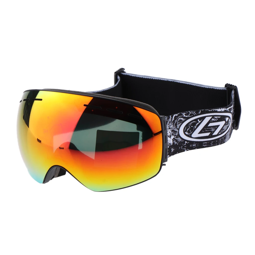 Ski Goggles Double Layers Anti-Fog Snowboard Skiing Glasses Snowboard Goggles Glasses Snow Skiing Glasses Anti-fog Ski Mask