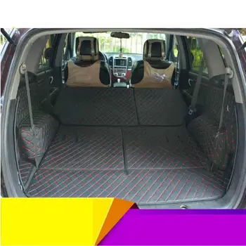 

for Hyundai santa fe car trunk mat cargo liner 2006 2007 2008 2009 2010 2011 2012 Inokom styling carpet rug luggage