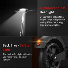 Folding Speed Electric Scooter 3 Speed Modes 8 Inche IP54 30KM 3-6day