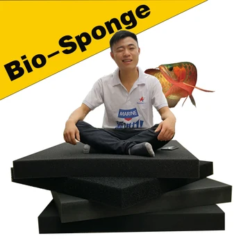 

100x50x10cm Haile Aquatic Bio Sponge Filter Media Pad Cut-to-fit Foam for Aquarium Fish Tank Koi Pond Aquatic