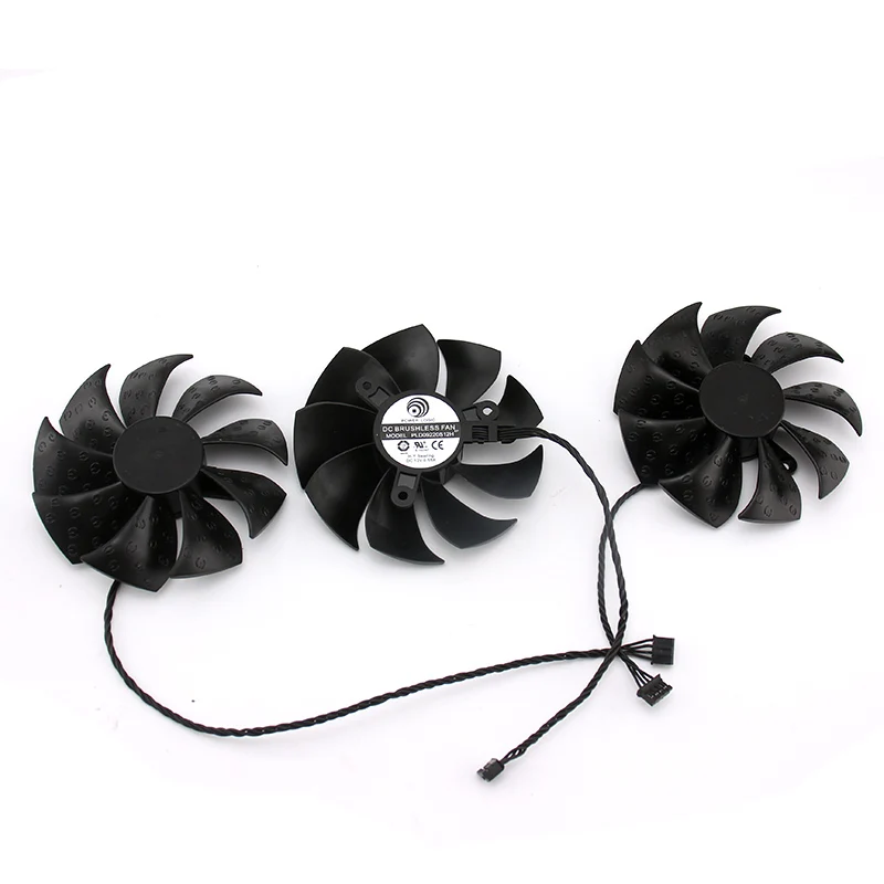 PLD09220S12HH DC12V 0.55A вентилятор охлаждения для ПК для EVGA RTX 2080TI FTW3 DT игровой видеокарты вентилятор охлаждения