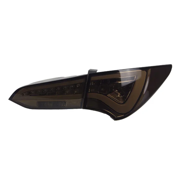 Задний фонарь для автомобиля hyundai IX45 2013- Santa Fe светодиодный задние фары, противотуманные фары Габаритные огни DRL автомобилей Аксессуары - Цвет: A