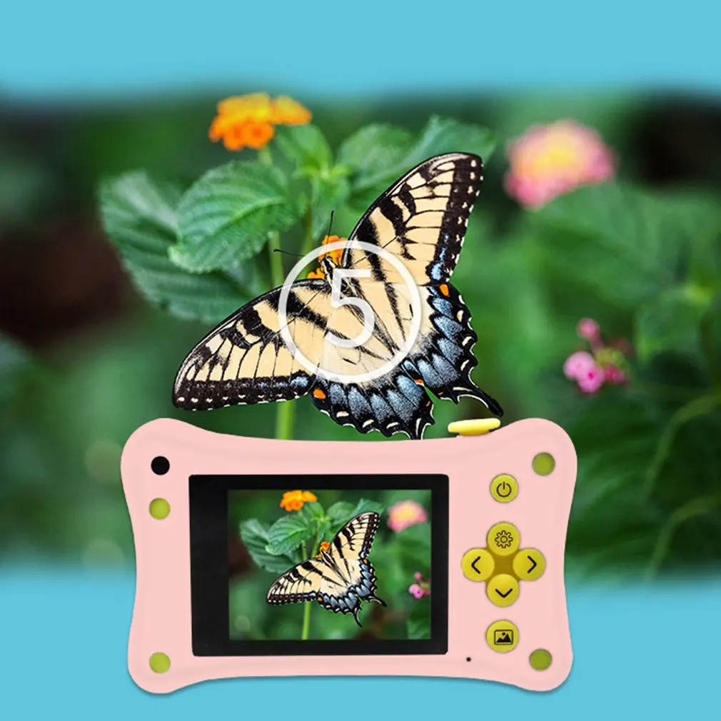 Kinderen мини камера Дети Educatief игрушки для Kinderen Baby Geschenken Verjaardagscadeau Digitale камера 1080P видеокамера