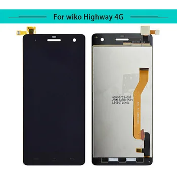 

Tested 3pcs/lot Complete For Wiko Highway Full LCD Display with Touch Screen Digitizer Assembly Free Shipping