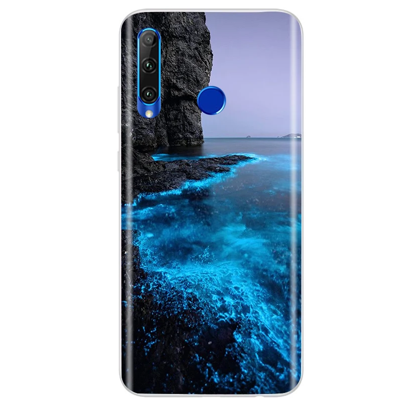 flip phone case For Honor 10i Case Honor 10i HRY-LX1T Case Silicone Tpu Funny Back Cover Phone Case For Huawei Honor 10i Honor10i Cover Fundas neck pouch for phone