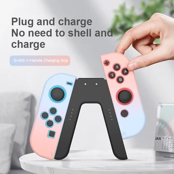 

Mod X Fast Charging Dock For Switch Charger Joy-con Controller Charger Nintend Switch Grip Gamepad Charge Stand Holder