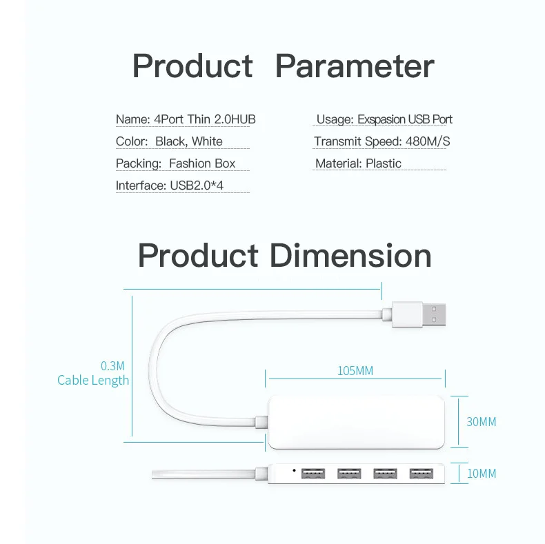 Usb-концентратор 3,0 4 порта USB 3,0 концентратор разветвитель Мульти USB C Hab высокоскоростной концентратор 5 Гбит/с для ПК больше устройства использовать одновременно